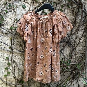 Ulla Johnson Magenta Silk Top